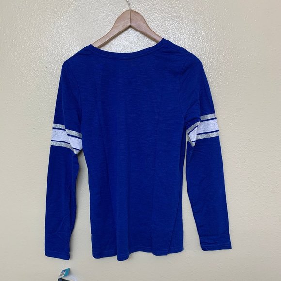 NCAA Wildcats Kentucky Game Day Shirt Junior Large 11/13 Long Sleeve Blue - Picture 3 of 11